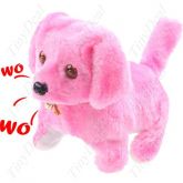 Cute Funny Elétrica Andando Barking Dog Filhote de cachorro