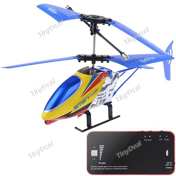 2 Canais recarregável Mini R / C Airplane helicóptero Built-