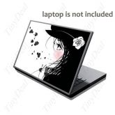 Mini fresco Colar Sexy Girl Cor adesivo de pele Tampa Decal